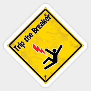 Trip the Breaker band logo Sticker